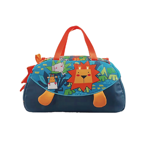 Kinderplunjezak met leeuwmotief en print