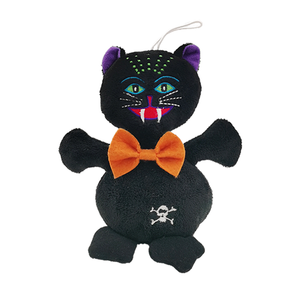 Yakapin ang Nakakatakot na Kasayahan gamit ang Ating Halloween Black Cat Plush Toy