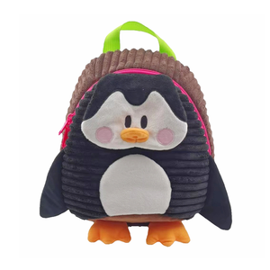 Schattige pluchen pingu&iuml;n peuterrugzak